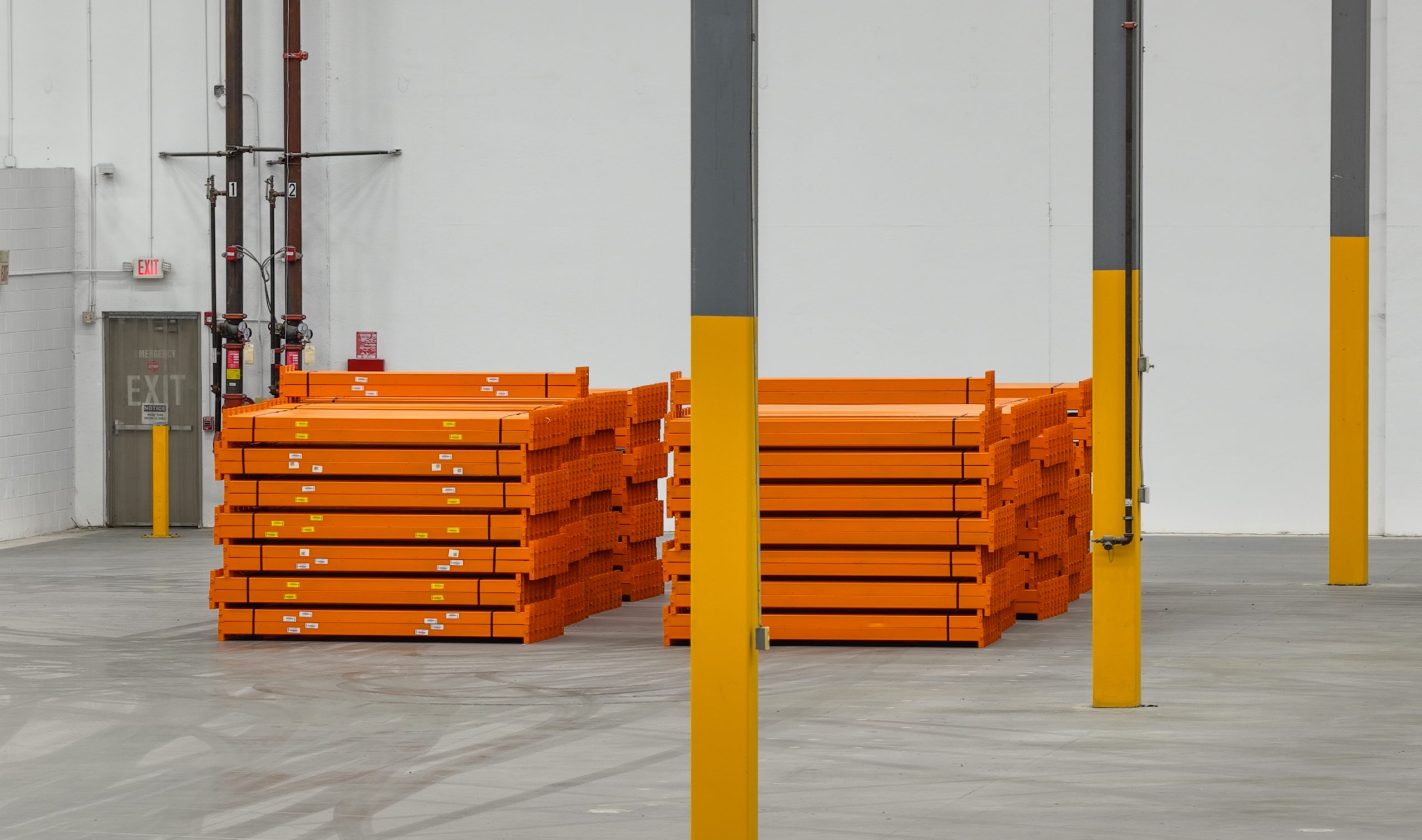 Warehouse racking installed in Southern California